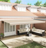 VidaXL Vervangende Luifelstof voor 6x3 m Frame Beige