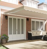 VidaXL Vervangende Luifelstof voor 6x3 m Frame Beige
