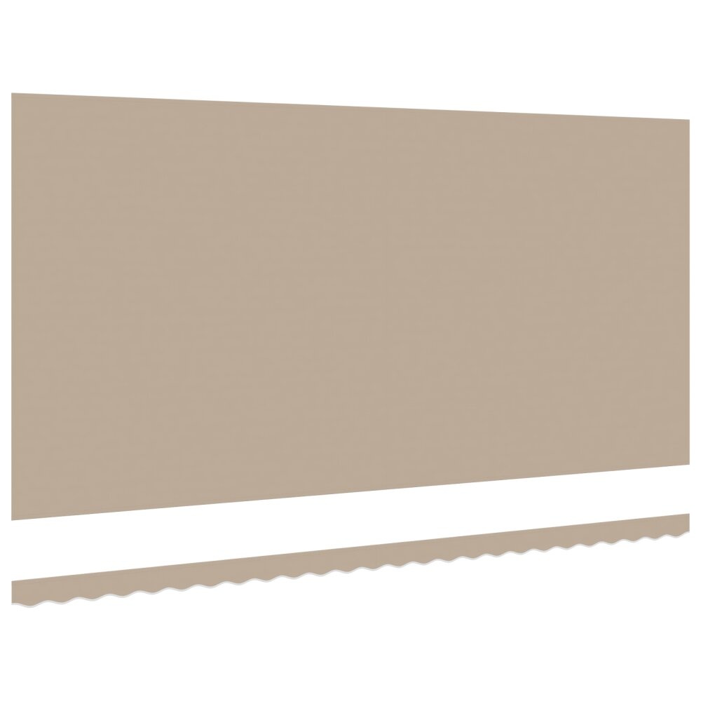 VidaXL Vervangende Luifelstof voor 6x3 m Frame Beige
