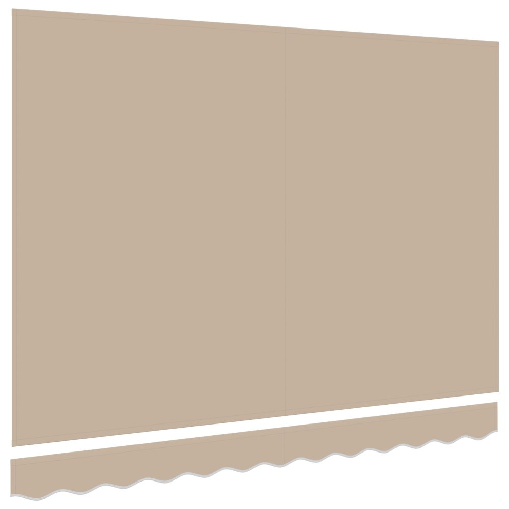 VidaXL Luifel Vervangende Stof voor 2.5x2 m Frame Beige