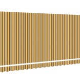 VidaXL luifel vervangstof voor 4x2 m frame multicolor streep