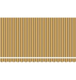 VidaXL luifel vervangstof voor 4x2 m frame multicolor streep