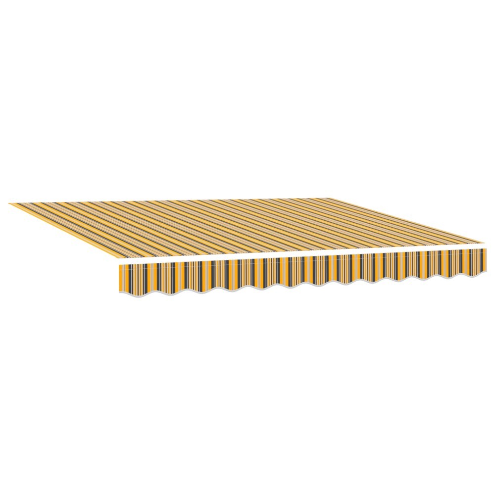 VidaXL Luifel vervangstof voor 3x2 m Frame Multicolor Stripe