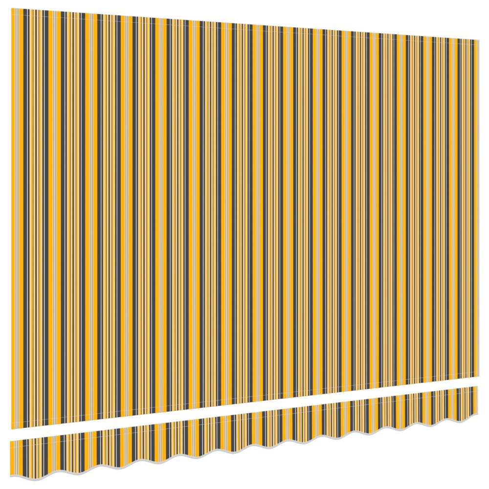 VidaXL Luifel vervangstof voor 3x2 m Frame Multicolor Stripe