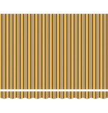 VidaXL Luifel vervangstof voor 3x2 m Frame Multicolor Stripe