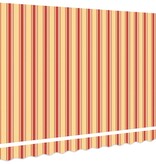 VidaXL Luifel Vervangstof voor 3x2 m Frame Multikleur Streep
