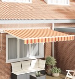 VidaXL Luifel Vervangdoek voor 2.5x2 m Frame Multicolor Streep