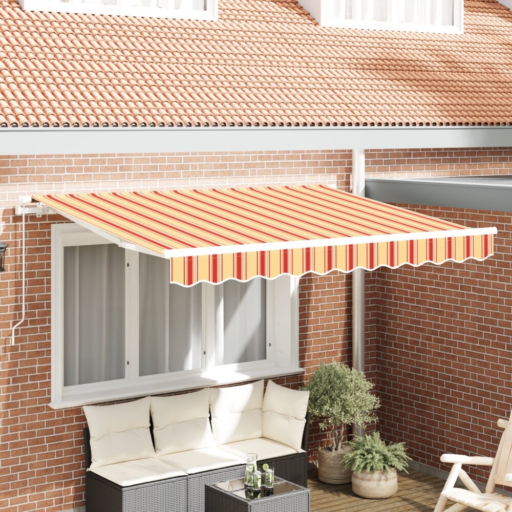 VidaXL Luifel Vervangdoek voor 2.5x2 m Frame Multicolor Streep