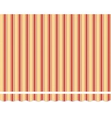 VidaXL Luifel Vervangdoek voor 2.5x2 m Frame Multicolor Streep