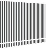 VidaXL Vervangende Luifelstof voor 3x2 m Frame Anthraciet en Wit