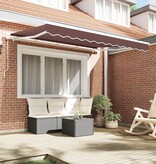 VidaXL Luifel vervangingsstof voor 3x2 m Frame Bruin
