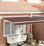 VidaXL Luifel vervangende stof voor 2.5x2 m frame Bruin