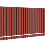 VidaXL Luifel Vervangende Stof voor 4x2 m Frame Multikleur Gestreept