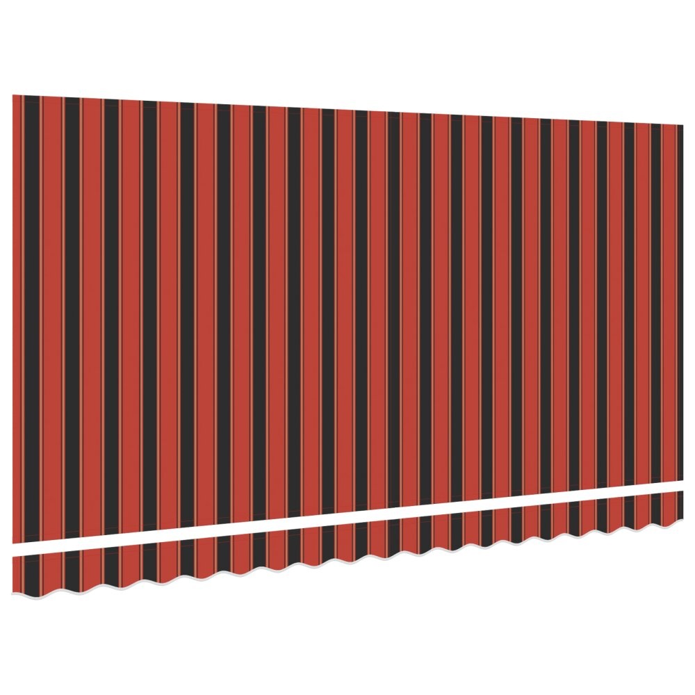 VidaXL Luifel Vervangende Stof voor 4x2 m Frame Multikleur Gestreept
