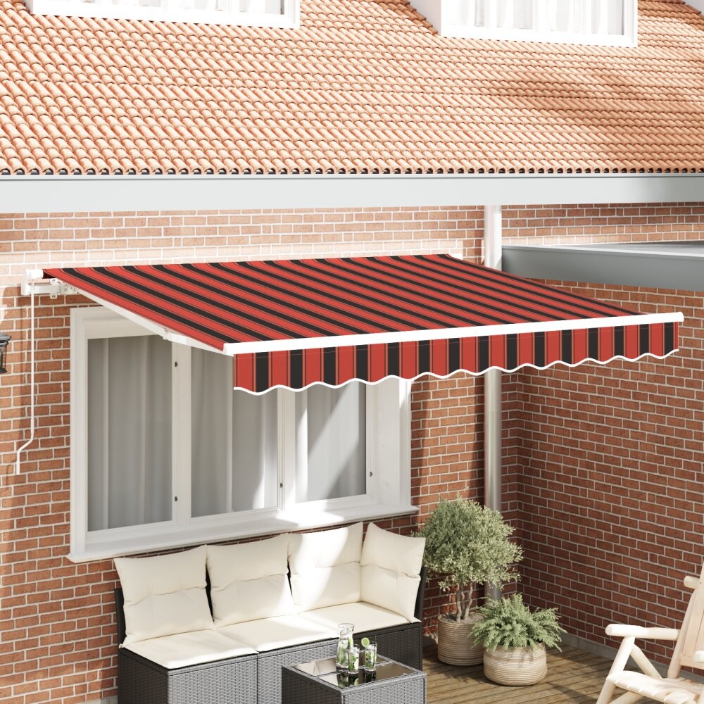 VidaXL Luifel Vervangende Stof voor 3x2 m Frame Multicolor Stripe