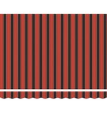 VidaXL Luifel Vervangende Stof voor 3x2 m Frame Multicolor Stripe