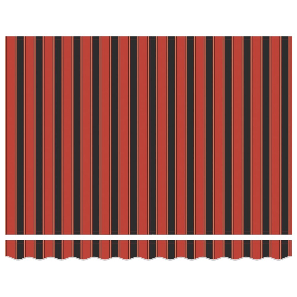 VidaXL Luifel Vervangende Stof voor 3x2 m Frame Multicolor Stripe
