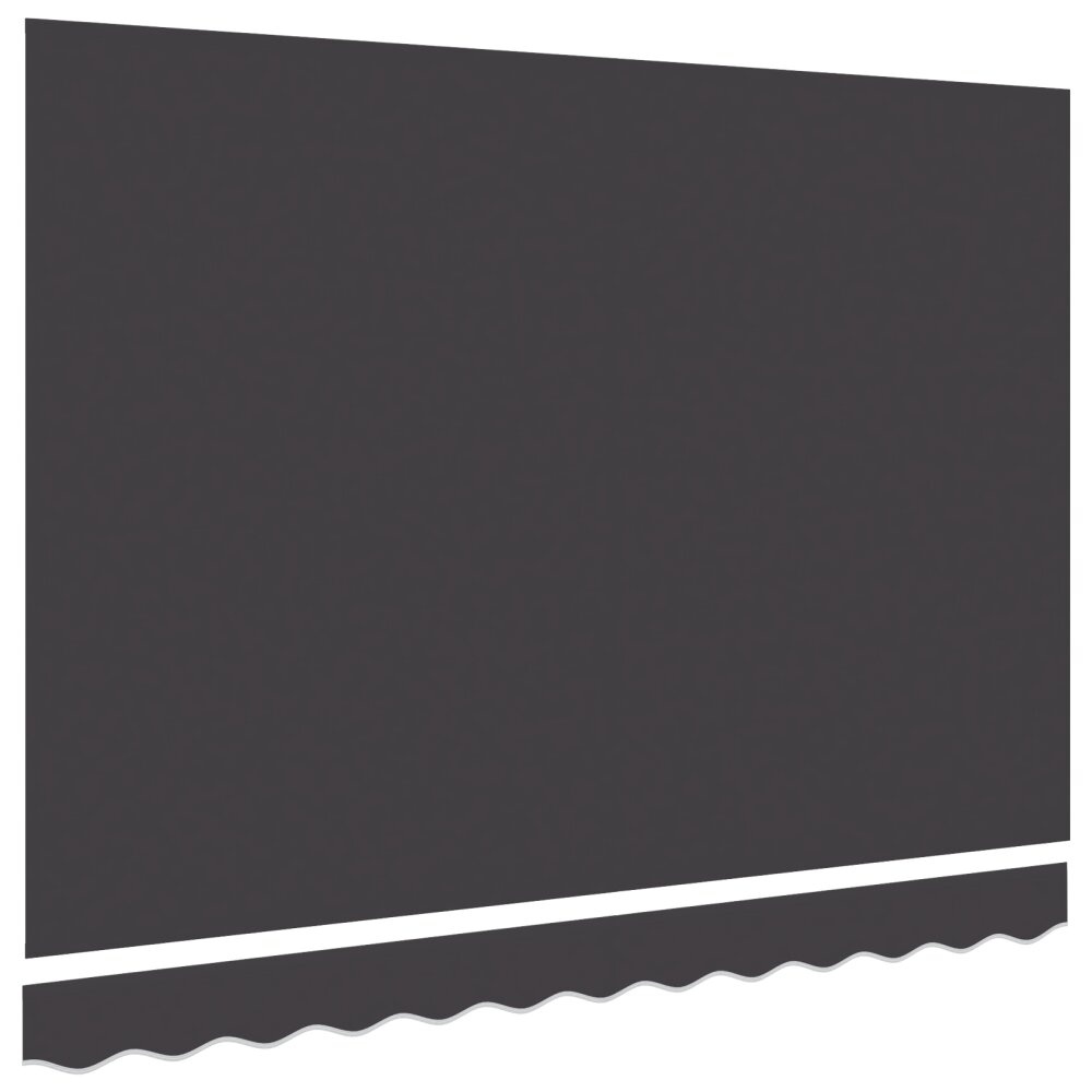 VidaXL luifel vervangstof voor 2.5x2 m frame anthraciet