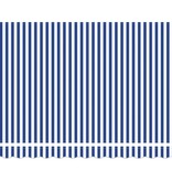 VidaXL Luifel Vervangdoek voor 3.5m x 2m Frame Blauw en Wit