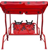 Kinderschommelstoel rood
