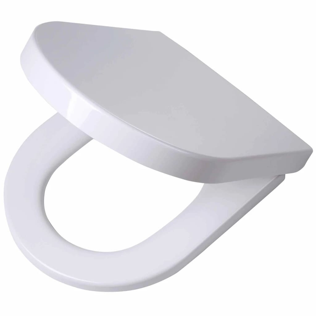 Soft-close toiletbril Memphis duroplast wit 252930646