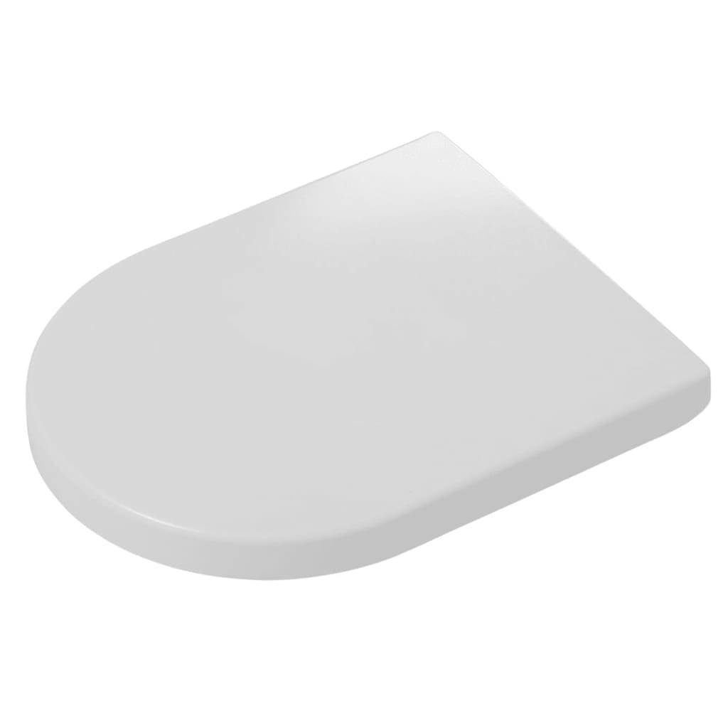 Soft-close toiletbril Memphis duroplast wit 252930646