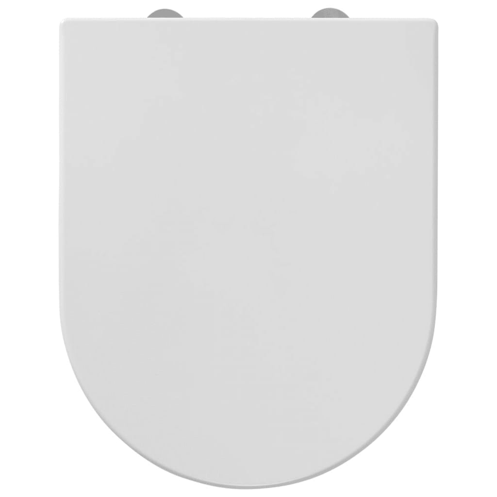 Soft-close toiletbril Memphis duroplast wit 252930646