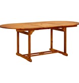 Tuintafel 200x100x75 cm massief acaciahout