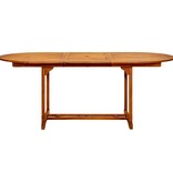 Tuintafel 200x100x75 cm massief acaciahout