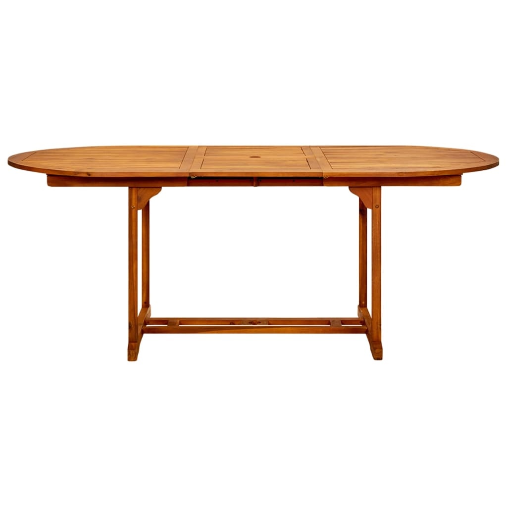 Tuintafel 200x100x75 cm massief acaciahout