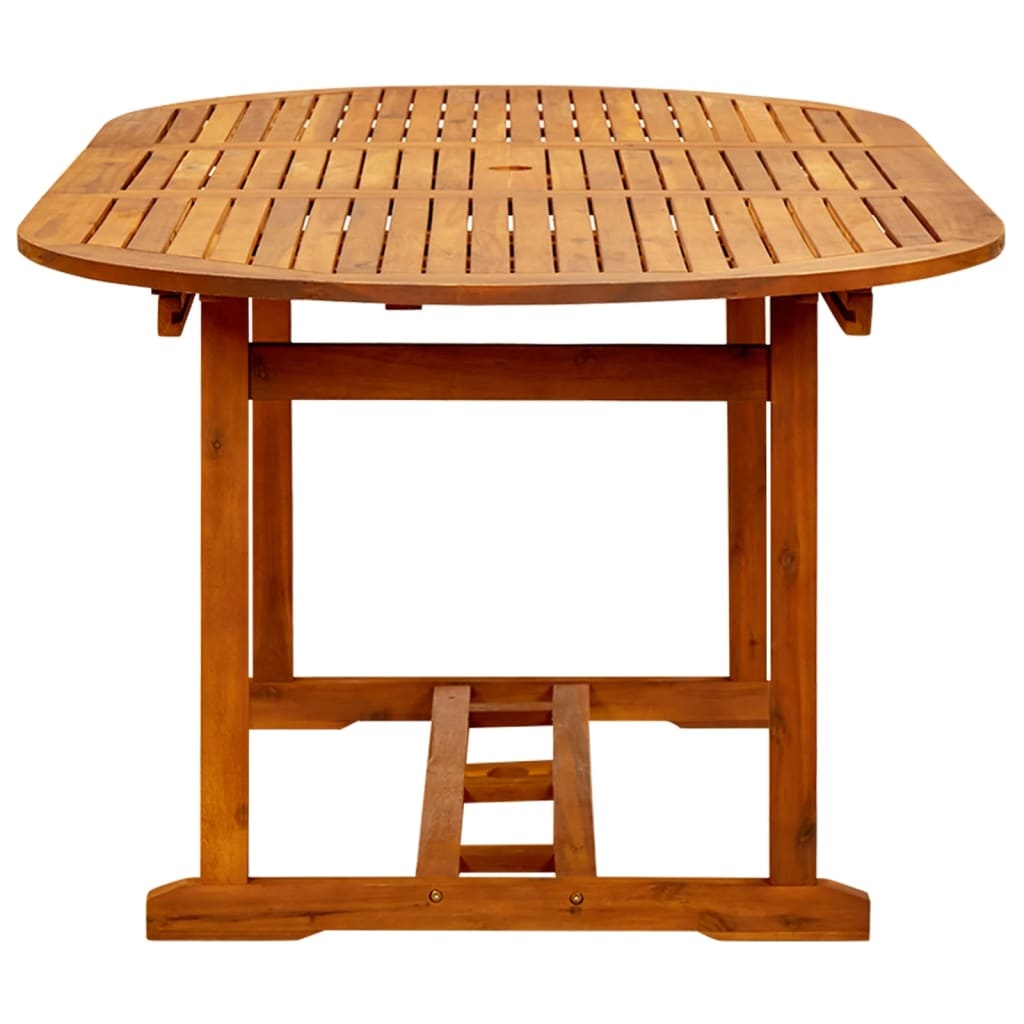 Tuintafel 200x100x75 cm massief acaciahout