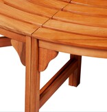Boombank 160 cm hout