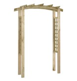 Tuinboog 150x60x210 cm hout