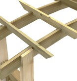 Tuinboog 150x60x210 cm hout