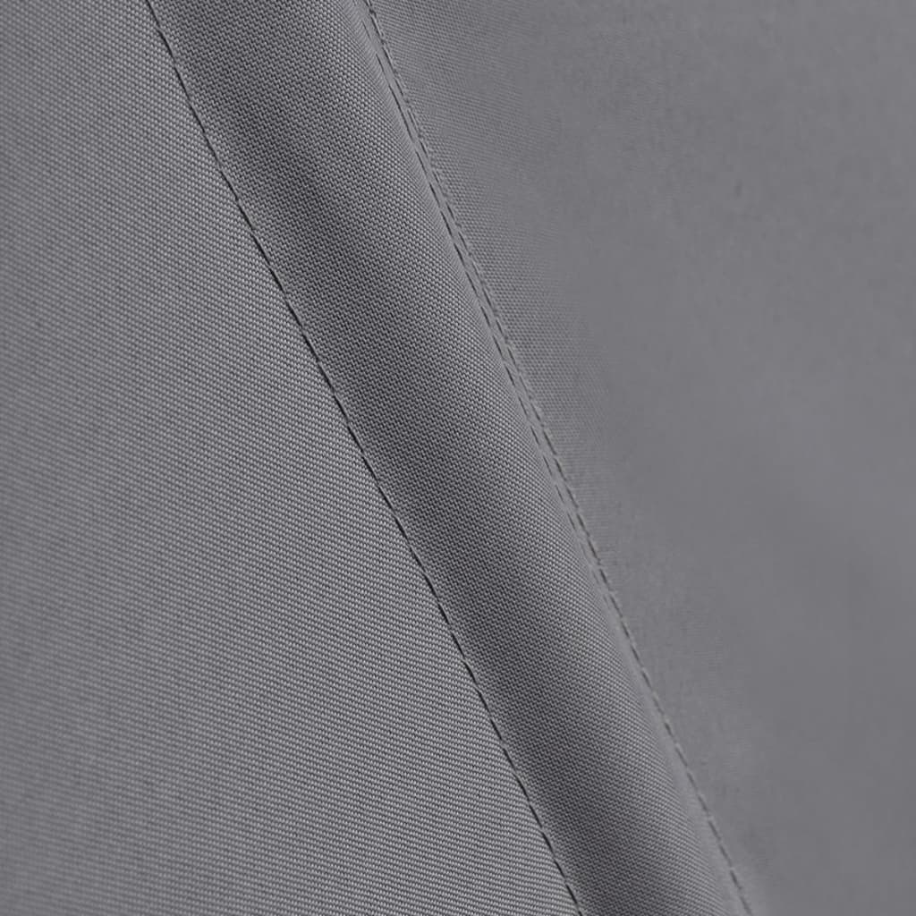 Balkonscherm inklapbaar 160x240 cm grijs