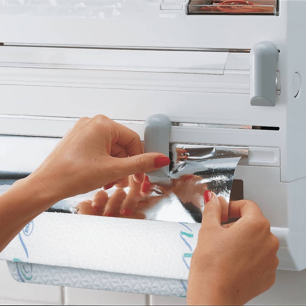 Rolhouder voor aan de muur Parat Plus wit 25723