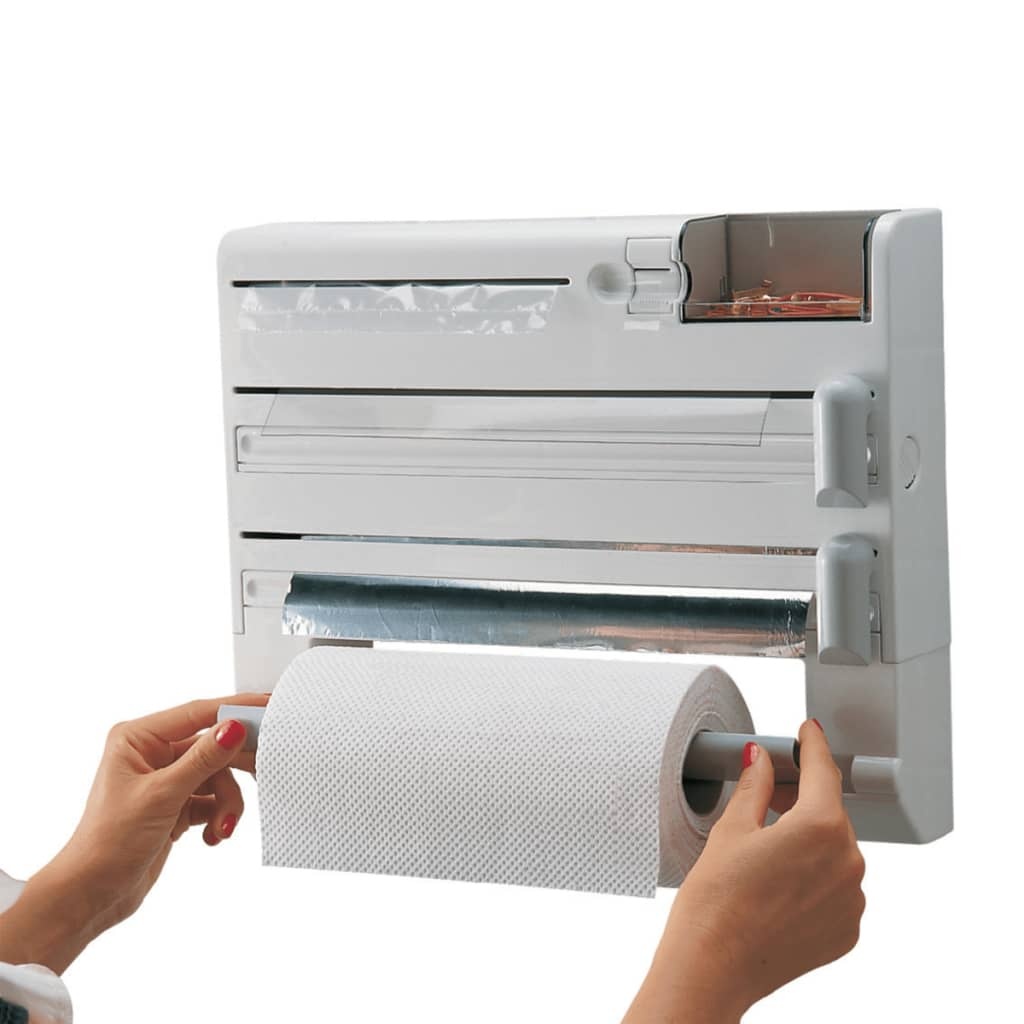Rolhouder voor aan de muur Parat Plus wit 25723