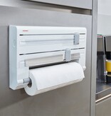 VidaXL Rolhouder voor aan de muur Parat wit 25703