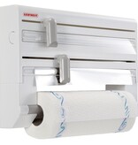 VidaXL Rolhouder voor aan de muur Parat wit 25703