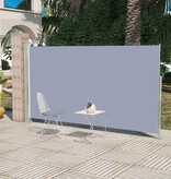 VidaXL Tuinscherm uittrekbaar 160x300 cm grijs