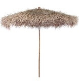 VidaXL Parasol van bamboe met dak van bananenbladeren 270 cm