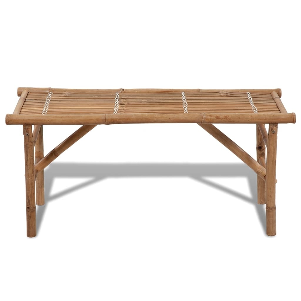 VidaXL Tuinbank inklapbaar 118 cm bamboe