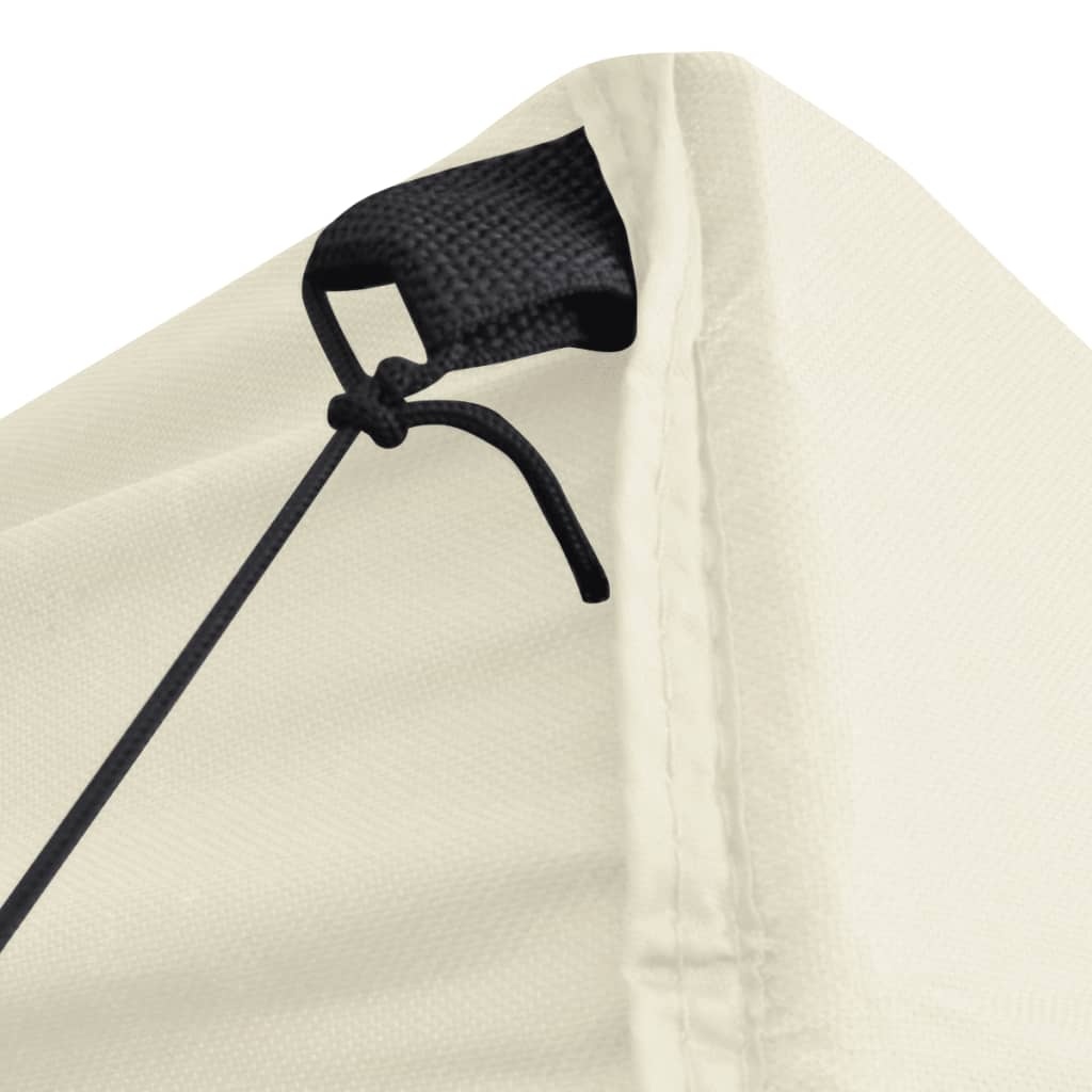 VidaXL Vouwtent met 4 zijwanden 3x3 m crème