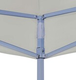 VidaXL Partytent inklapbaar 3x3 m crème