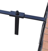 VidaXL Balkontafel hangend mozaïek terracottakleurig