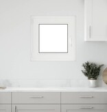 VidaXL Kelderraam "RISOR" 50x50 cm draai-kiep DIN links wit