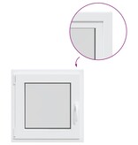 VidaXL Kelderraam "RISOR" 50x50 cm draai-kiep DIN links wit