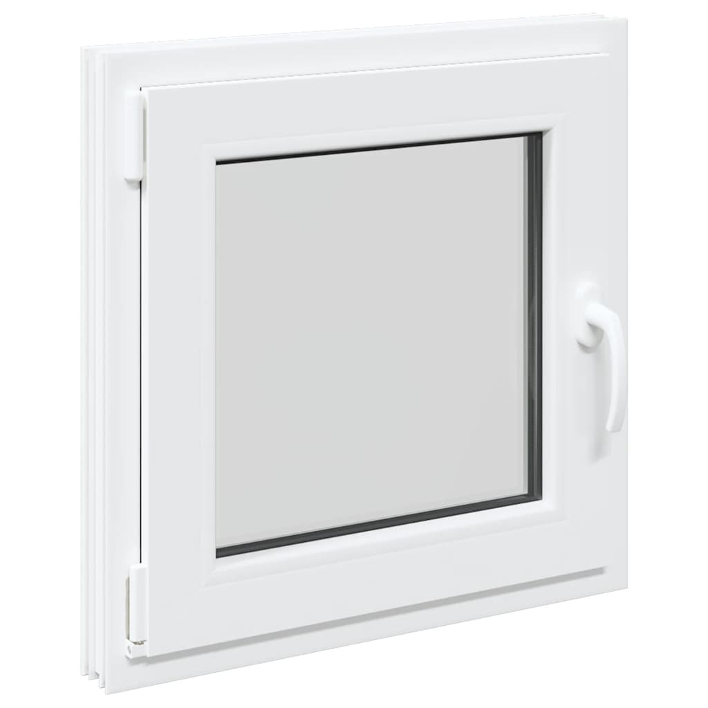 VidaXL Kelderraam "RISOR" 50x50 cm draai-kiep DIN links wit