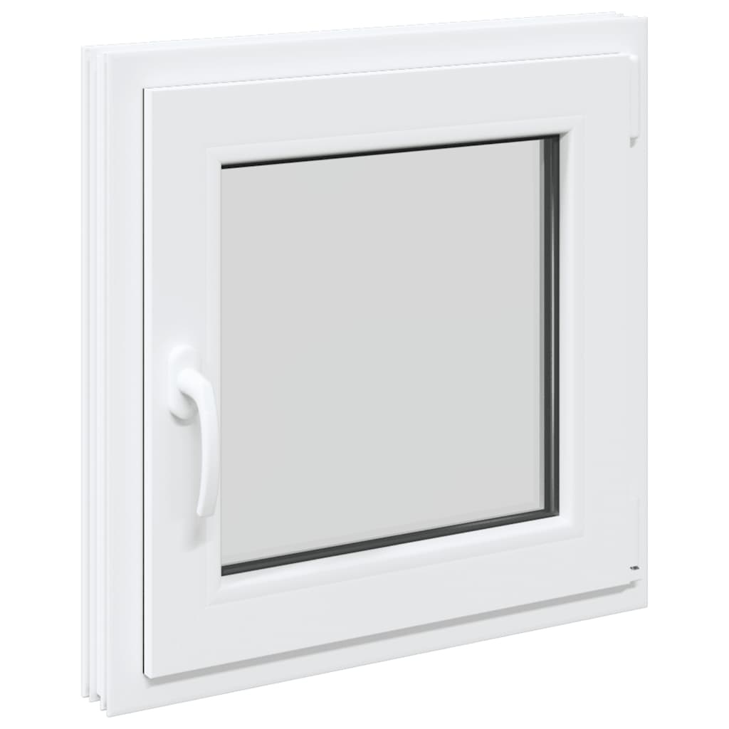 VidaXL Kelderraam "RISOR" 50x50 cm draai-kiep DIN rechts wit