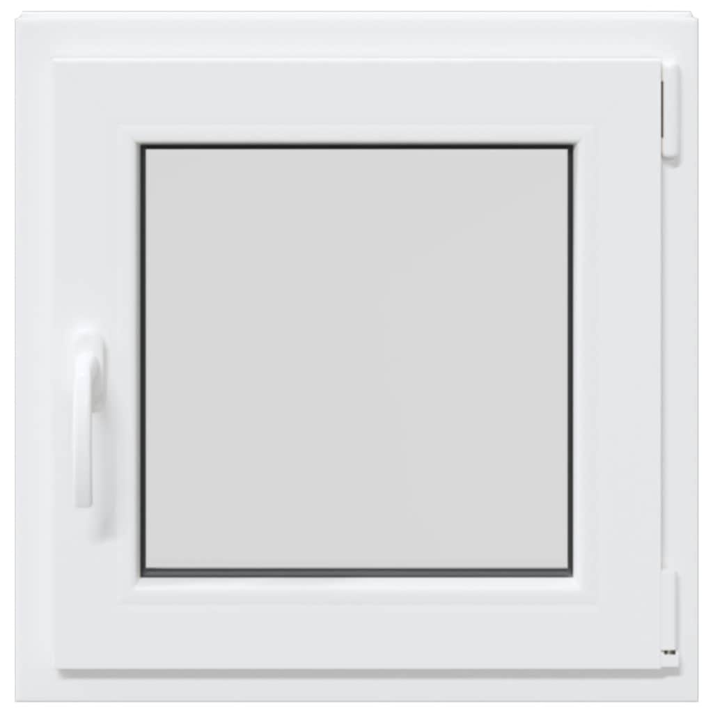 VidaXL Kelderraam "RISOR" 50x50 cm draai-kiep DIN rechts wit